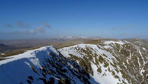 Looking towards Brim Fell from Old Man of Coniston