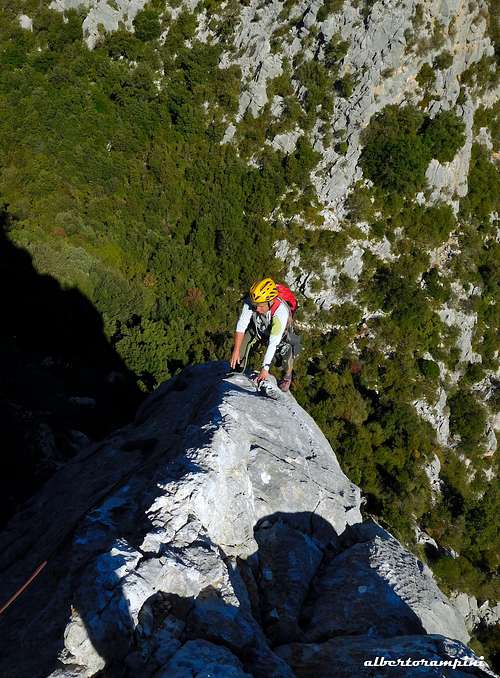 Monte Oddeu North ridge