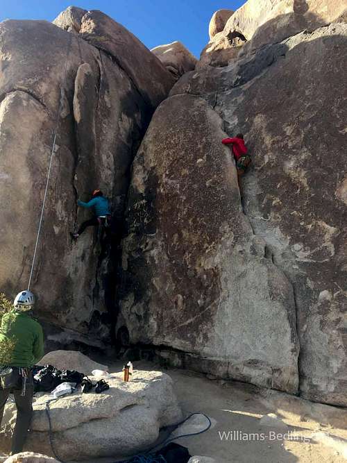 Disappearing Belayer and Ambulance Driver