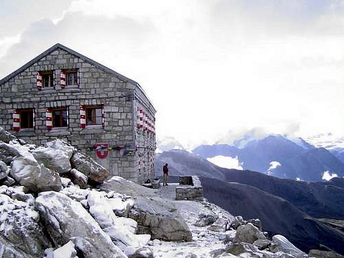 Rothorn Hut at about...