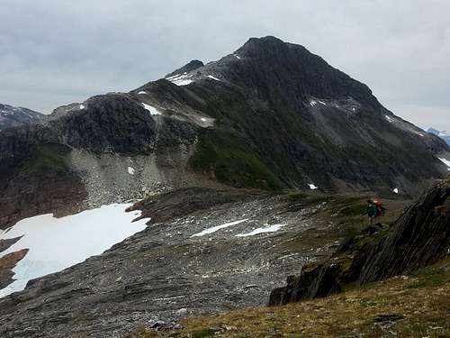 Olds Mountain from Juneau Ridge