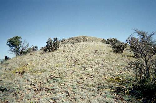 The summit of Eagle Peak.