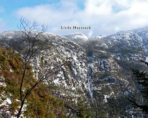 Panther Gorge: Spring Ice Climbing on Haystack-John 3:16 and PG-13