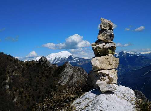 Monte Stivo seen from Cima Mughera
