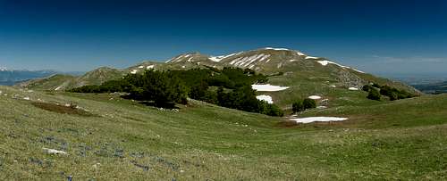 Monte Morrone and Monte la Mucchia
