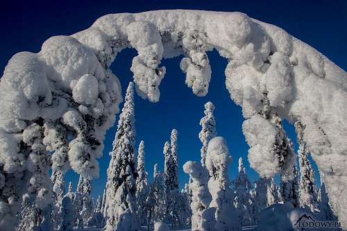 Tuntsa winter wonderland