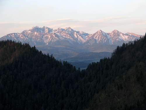Tatras from Czertezik