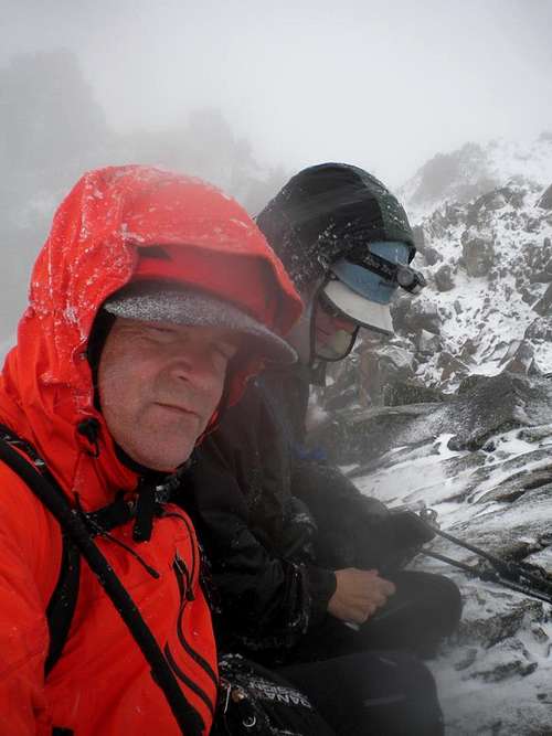 Mount Diller with my friend Bob 09-21-2013