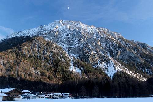 Xmas in Ruhpolding: Rauschberg (1672m) late afternoon