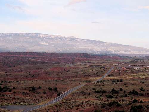 Route 24 from Cooks Mesa