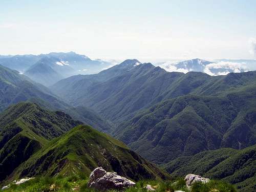 View of the Julian Prealps