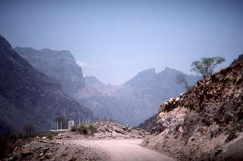 The Road into Copper Canyon