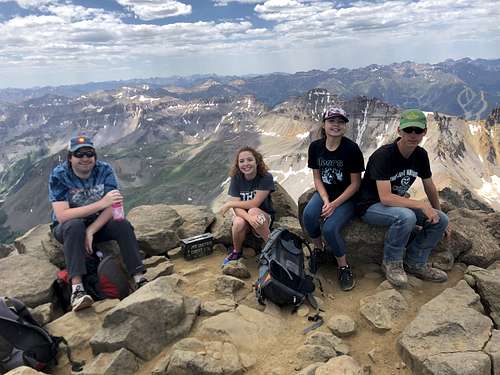 Teens on the summit