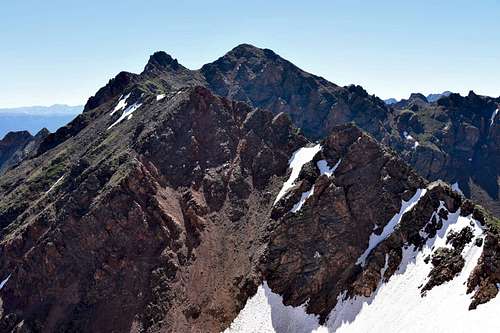 Valhalla Peak from Grand Traverse Peak