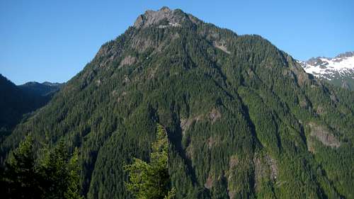 Bear Mountain from Troublesome Mountain SE Ridge