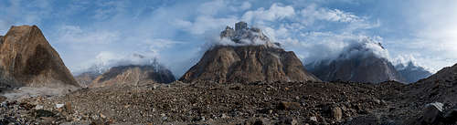 Baltoro glacier in Khoburtse