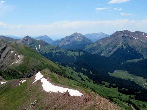 Mt. Crested Butte, Gothic Mountain & Whetstone Mountain