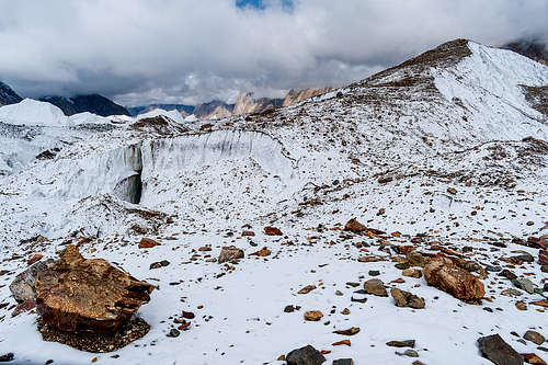 baltoro glacier between Urdukas and Goro