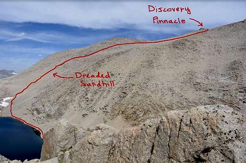 Dreaded Sandhill to Discovery Pinnacle/Trailcrest