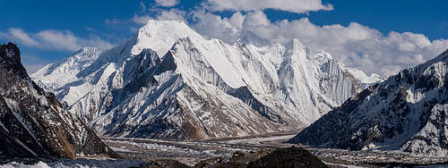 Khumul Gri and Chogolisa peaks