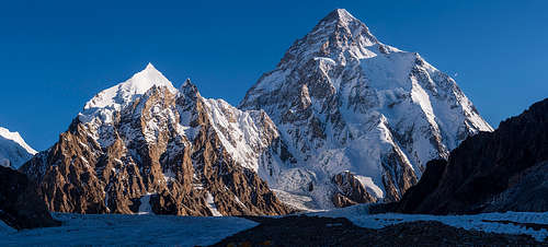 Early morning in the Chogori (K2)