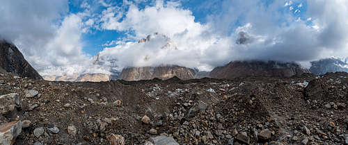 baltoro glacier between Urdukas and Goro