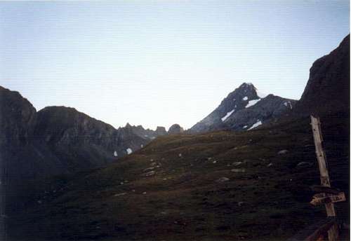 Glockner seen from Salmhütte