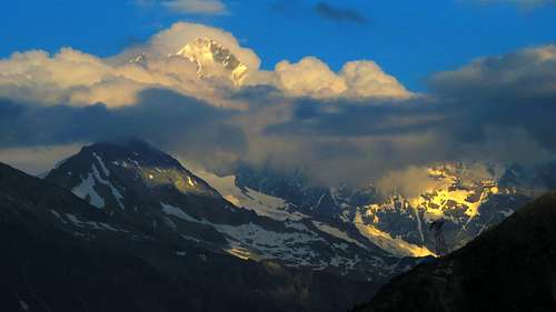 Weisshorn from Bendolla