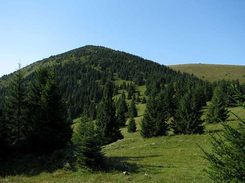 N side of Suchý vrch