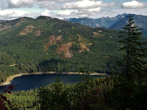 Classic Lost Lake view on Loser Ridge