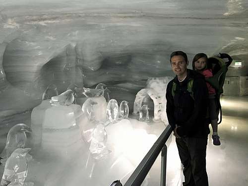 Jungfraujoch ice caves
