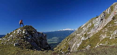 On the E ridge of Begunjscica