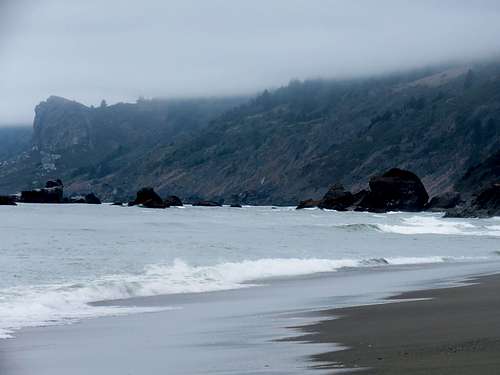 Pacific Ocean near Ossagon trail