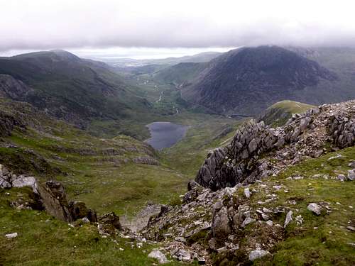 The Head of the Devil's Kitchen above Idwal