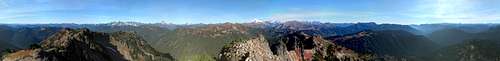 Skykomish Peak summit pano