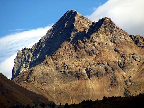 History of Monte Emilius Western Ridge before Via Ferrata