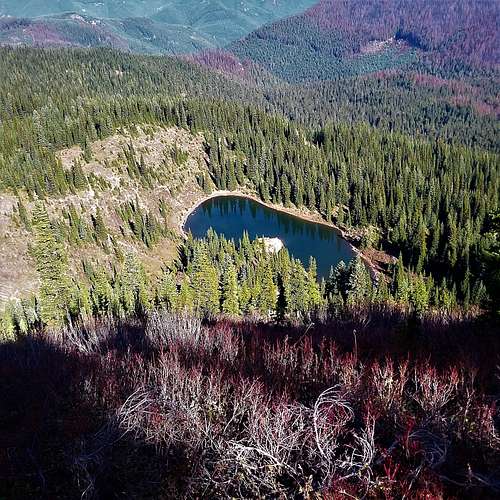 Lost Lake from Noble Knob