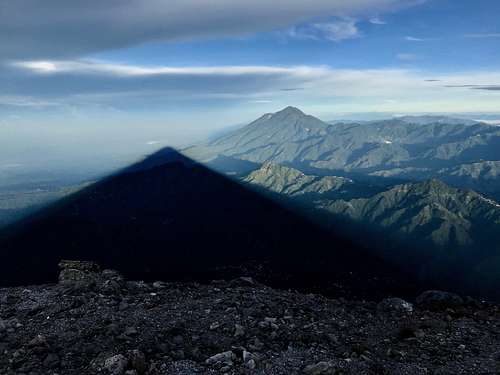 View from the summit of Volcan Tajumulco