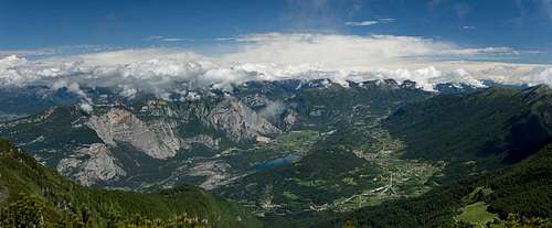 Monte Brento (1545m), Monte Granzoline (1549m), Monte Casale (1632m)