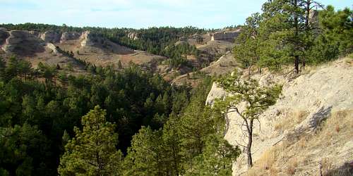 Central Canyon at Chadron State Park
