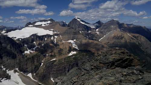 Ipasha Peak, Mount Merritt, and Natoas Peak