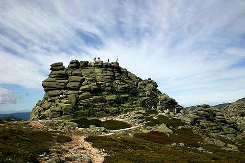 Summit Rocks of the seventh...