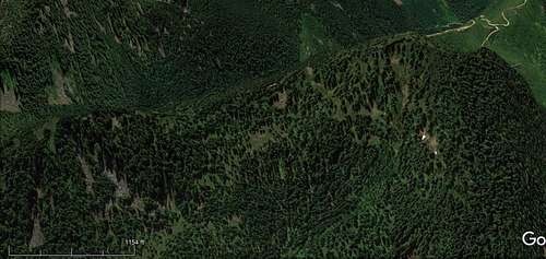 Tall Halla from north (Google Earth)