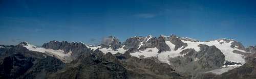 Bernina Group (south) from...