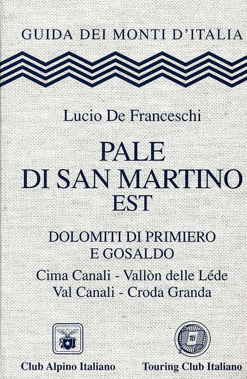 Guidebook Pale di San Martino Est