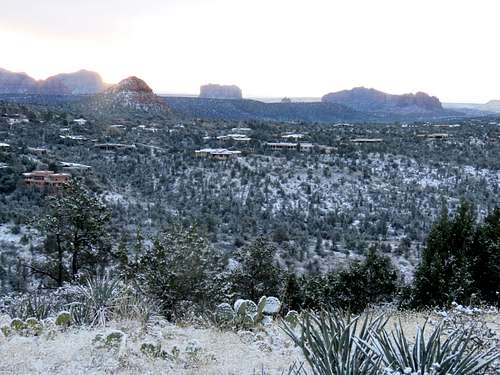 Courthouse Butte & Cathedral Rock