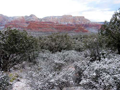 Looking toward Boynton & Long Canyons