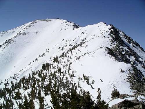 View of north ridge between...