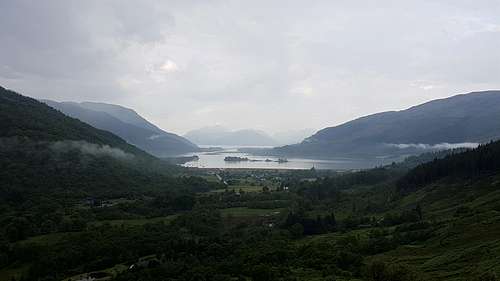 Loch Leven and Glencoe Village