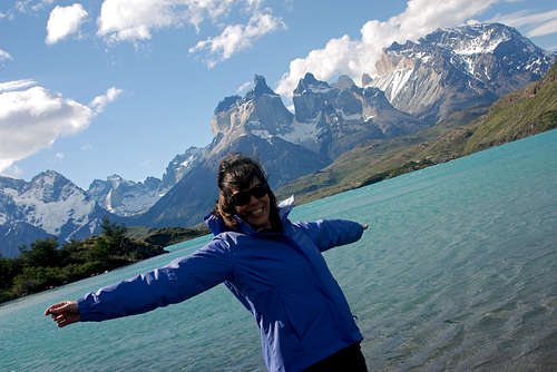 Mrs Alpinist at Torres del Paine National Park , Nov 2018.